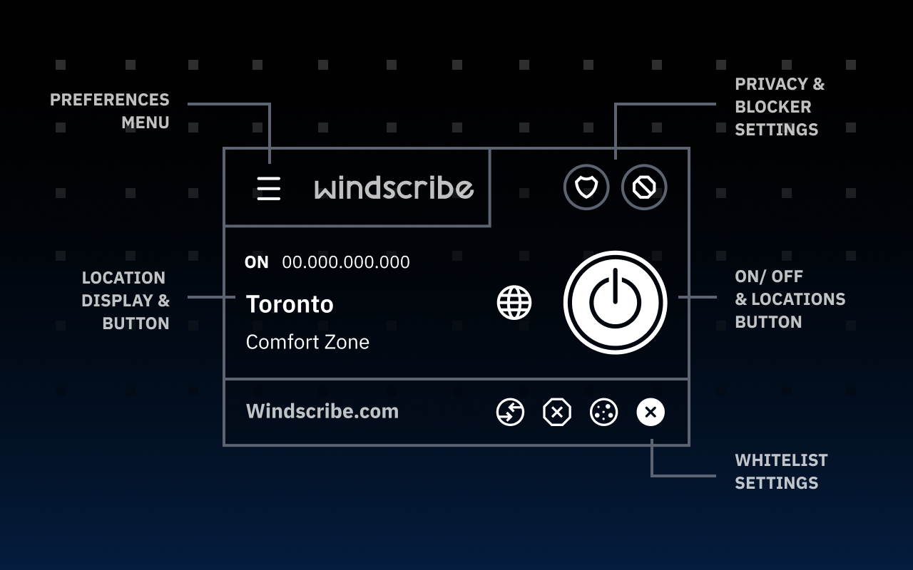Free VPN For Chrome - VPN Extension - Windscribe的项目媒体 3（屏幕截图）